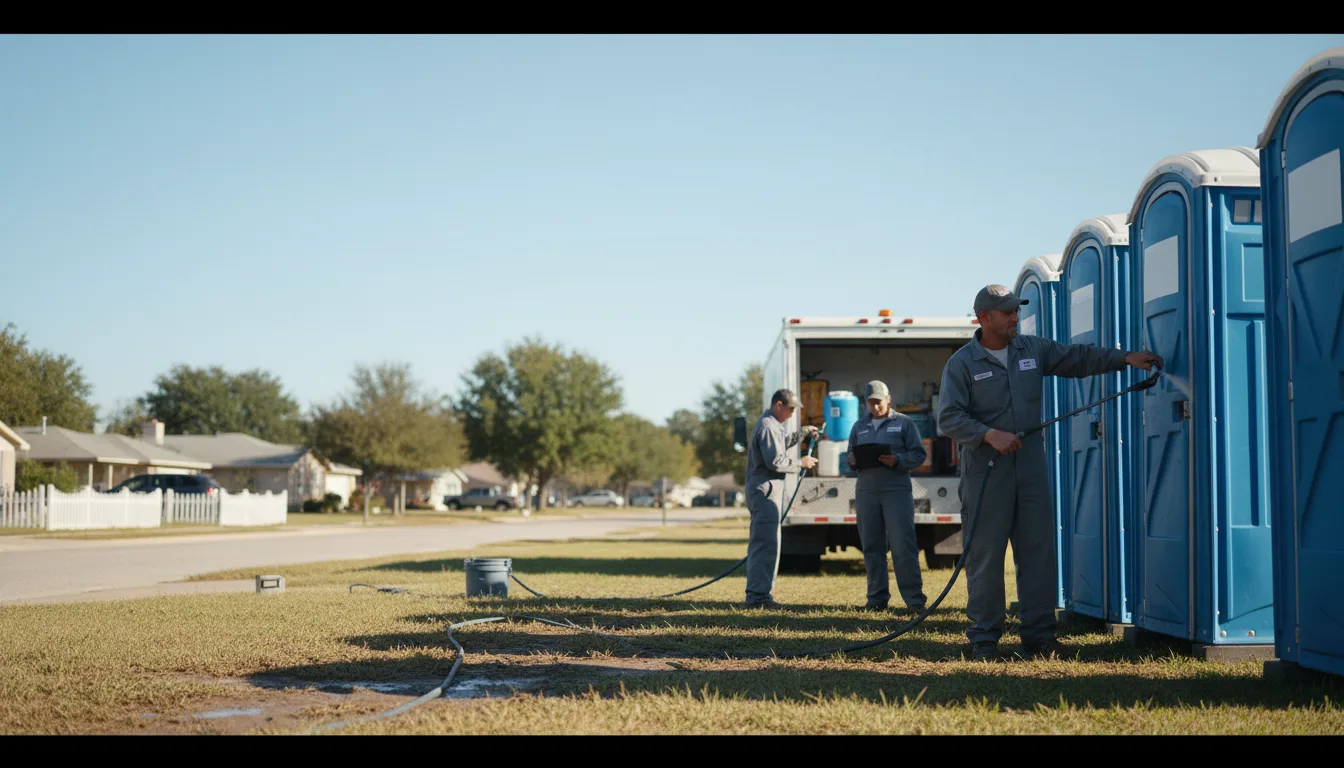 Long-Term Portable Toilet Rental in Piasa, IL near me